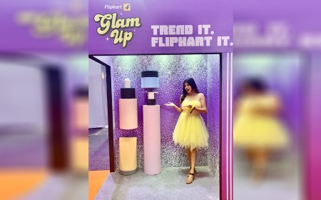 Harshita Raj from Jaipur Glows at Flipkart Glam Up 2025, Emerging as Youth Icon
