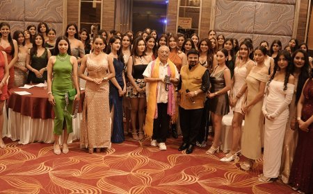 Jagdish Chandra Graces Welcome Party for Miss Glam Rajasthan 2026 Hopefuls