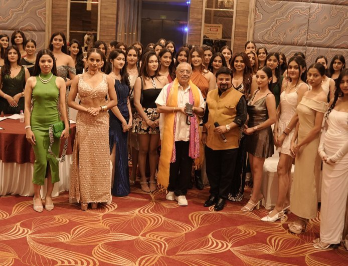 Jagdish Chandra Graces Welcome Party for Miss Glam Rajasthan 2026 Hopefuls