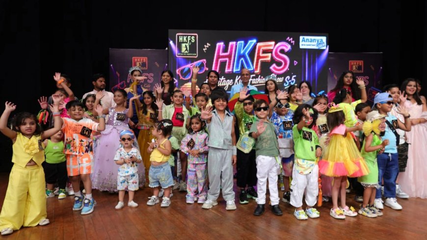 Little Stars Shine at Jaipur Kids Fashion Show Finale